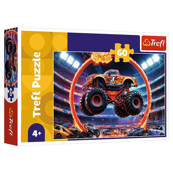 Puzzle: Monster Truck 60pc (Trefl Kids)
