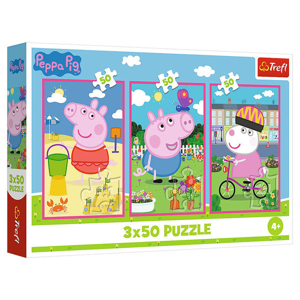 Puzzle: Peppa Pig The Power of Friendship 3x50 Piece
