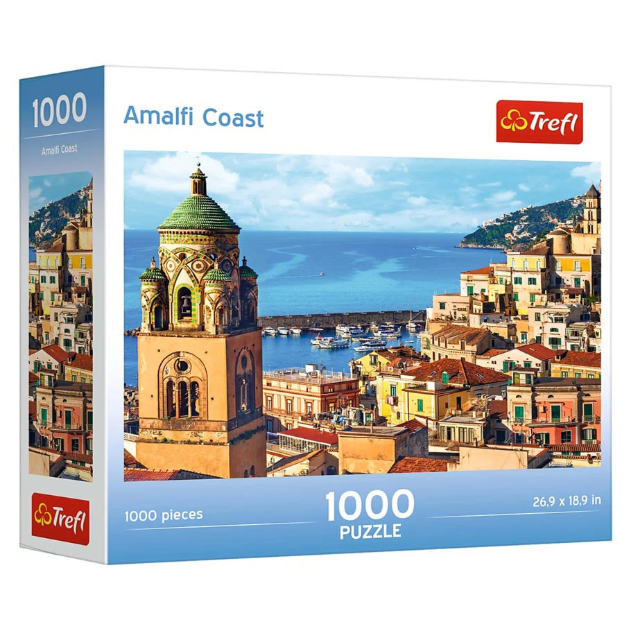 Puzzle: Amalfi Coast 1000 Piece (Trefl Red)