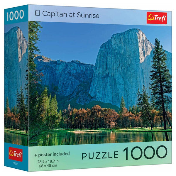 Puzzle: El Capitan at Sunrise 1000 Piece (Trefl Red)