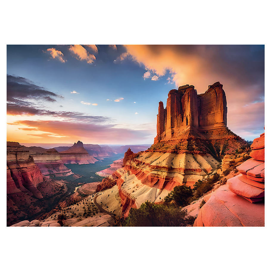 Puzzle: Zion National Park 1000 Piece (Trefl Red)