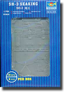 1/700 SH3 Sea King Helicopter Set for USS Nimitz (12/Bx)