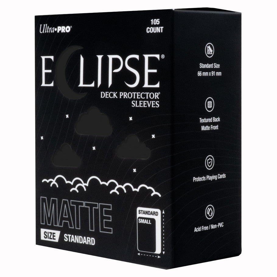 Deck Protector: Eclipse: Matte Jet Black (105)