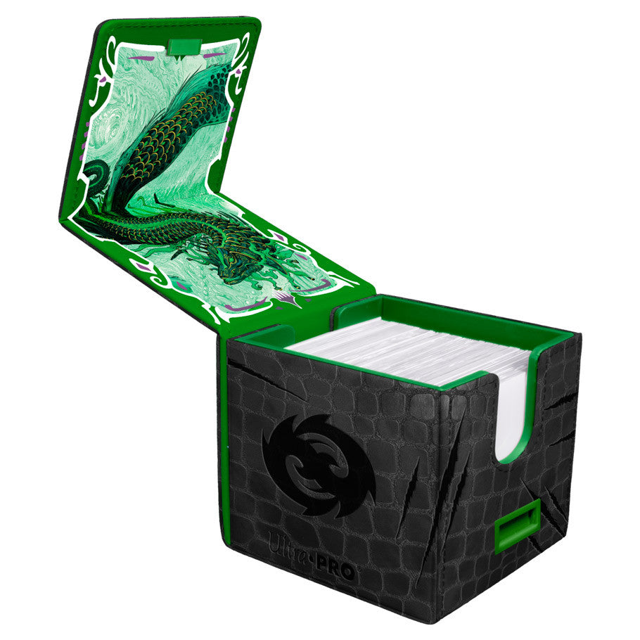 Deck Box: Alcove Edge: Magic the Gathering: Tarkir Dragonstorm: Teval, Arbiter of Virtue
