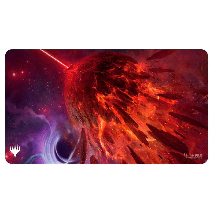 Playmat: Magic The Gathering: Edge Of Eternities: Land Red