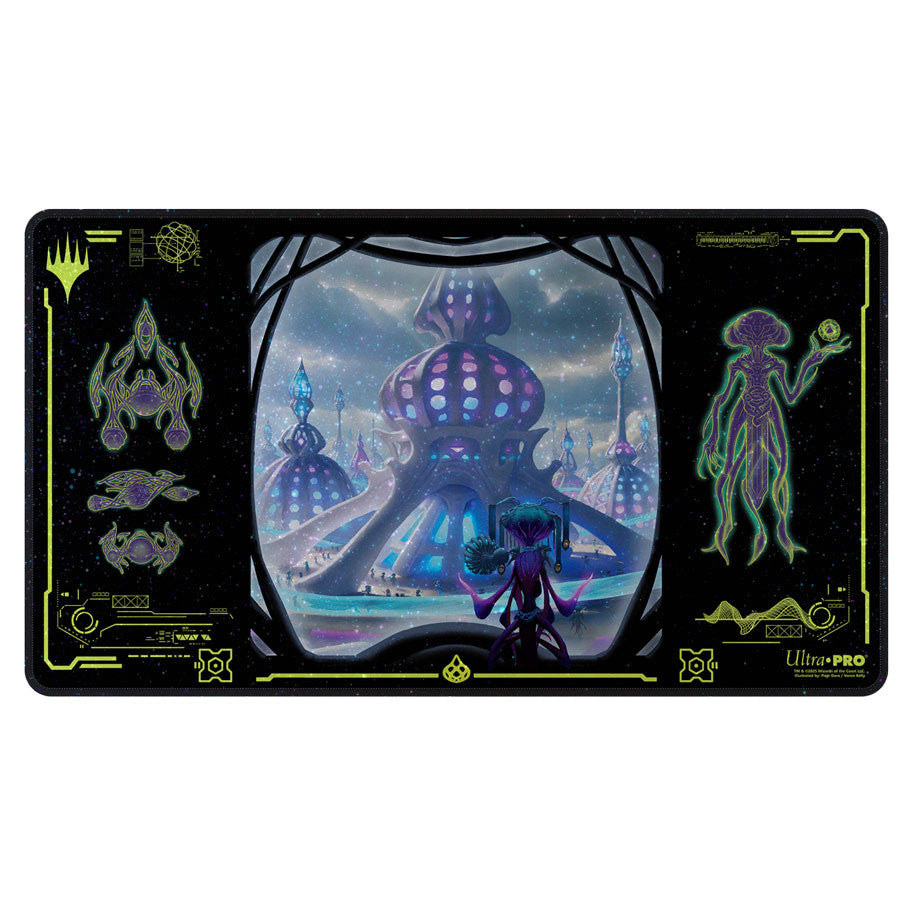 Playmat: Magic The Gathering: Edge Of Eternities: Holofoil: Blue