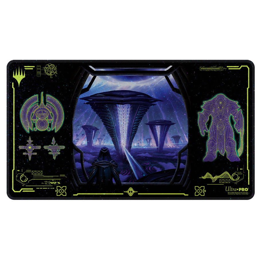 Playmat: Magic The Gathering: Edge Of Eternities: Holofoil: Black