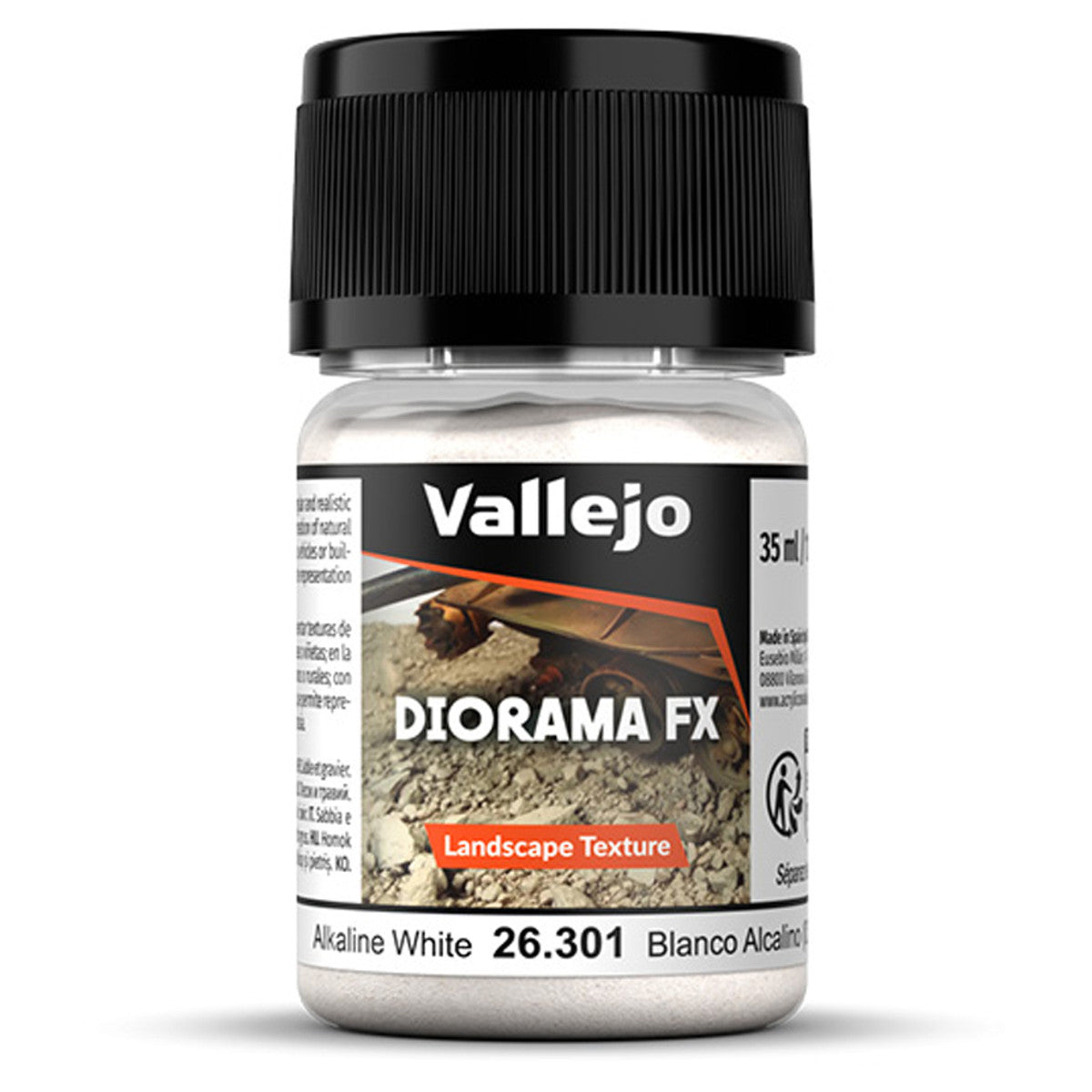 Diorama FX: Landscape: Alkaline White 0.5-1 mm (35ml)
