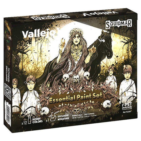 Game Color Set: Essential Paint Set By Squidmar Miniatures (12)