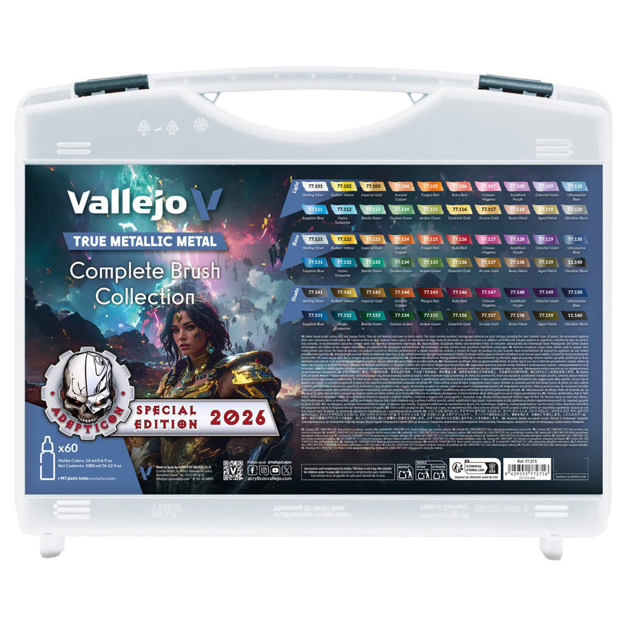 True Metallic Metal: Complete Brush Collection (Adepticon 2026)