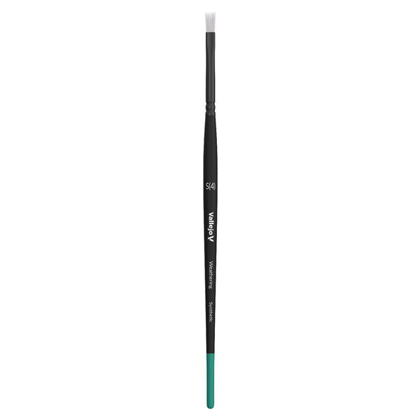 Weathering Flat Brush: Synthetic Small (4)