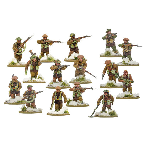 Bolt Action: British & Candadian Infantry (Winter) Platoon
