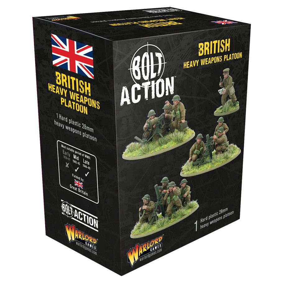 Bolt Action: British Heavy Weapons Platoon (Plastic)