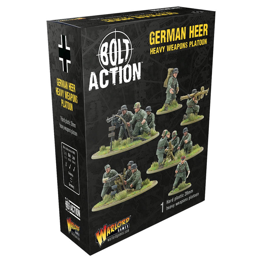 Bolt Action: German Heavy Weapons Platoon (Plastic)
