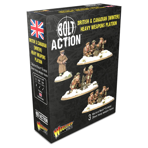 Bolt Action: British & Candadian (Winter) Heavy Weapons Platoon