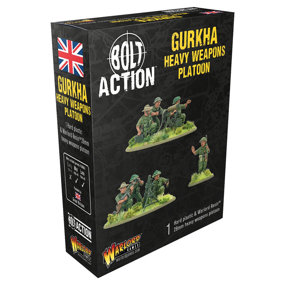 Bolt Action: Gurkha Heavy Weapons Platoon