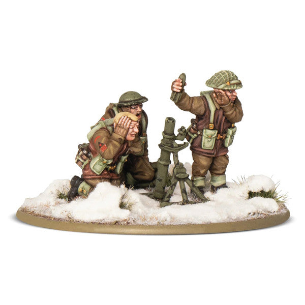Bolt Action: British & Candadian (Winter) Medium Mortar Team