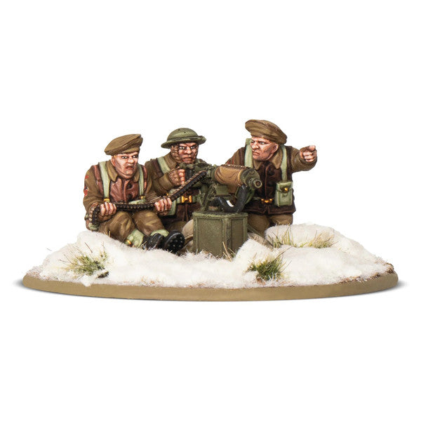 Bolt Action: British & Candadian (Winter) Medium Machine Gun Team