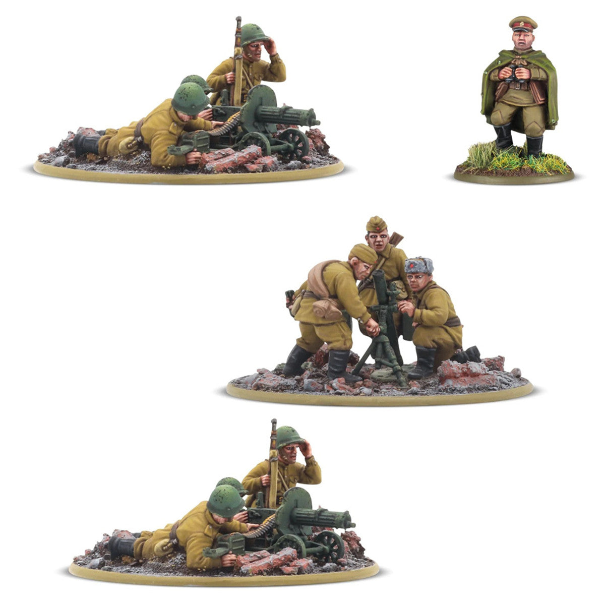 Bolt Action: Soviet Infantry Heavy Weapons Platoon