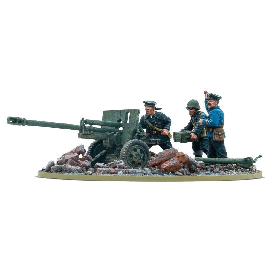 Bolt Action: ZIS-3 Divisional Gun With Soviet Naval Brigade Crew
