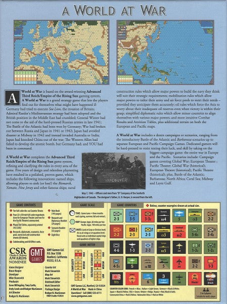 A World at War 4th Printing