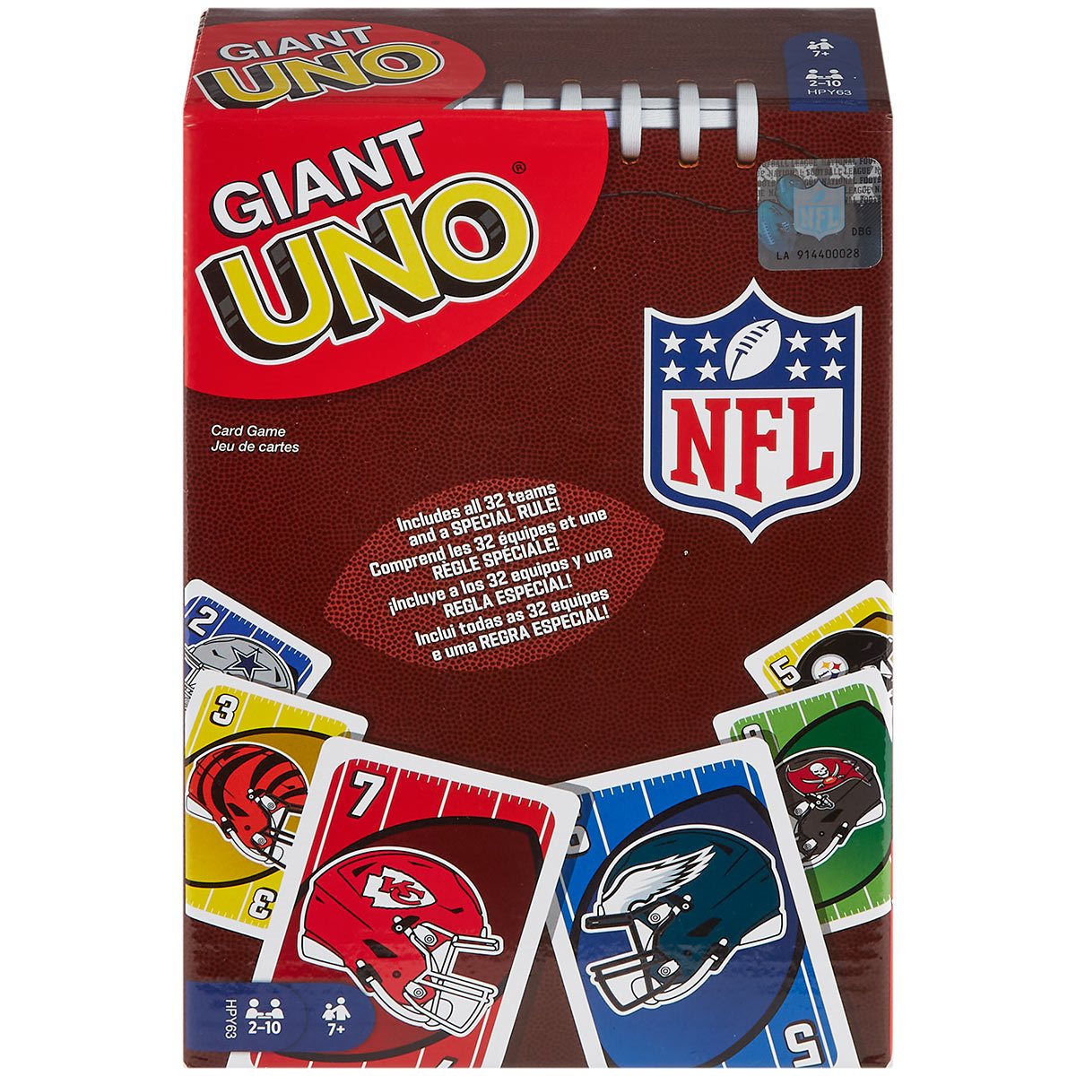 UNO: Giant NFL - Cats In Hat Inc.