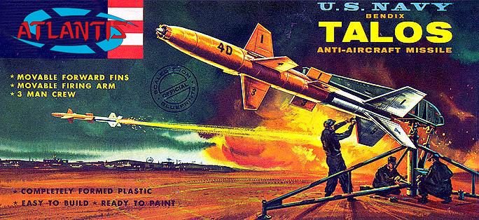 1/40 US Navy Bendix Talos Anti-Aircraft Missile (Formerly Revell)