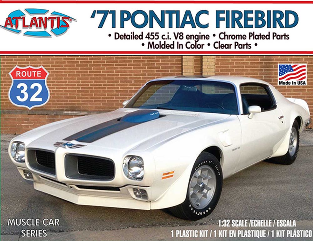 1/32 1971 Pontiac Firebird Route 32 (Formerly Monogram)