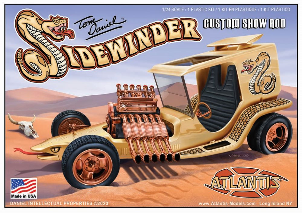 1/24 Tom Daniel Sidewinder Custom Show Rod (Formerly Monogram)