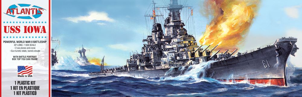 1/535 USS Iowa Battleship (Formerly Revell)