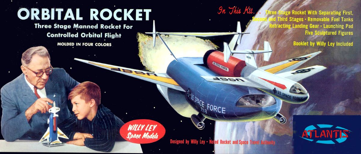 1/193 Space Force Orbital Rocket (Formerly Monogram)