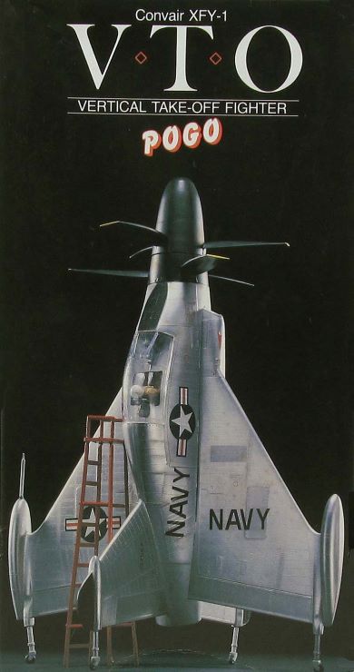1/48 Convair US Navy Pogo Vertical Takeoff Aircraft (Formerly Lindberg)