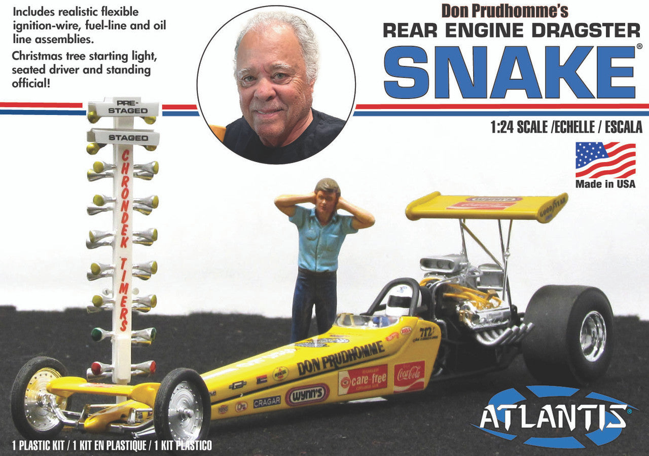 1/24 Don Prudhomme Snake Rear Engine Dragster (Formerly Monogram)