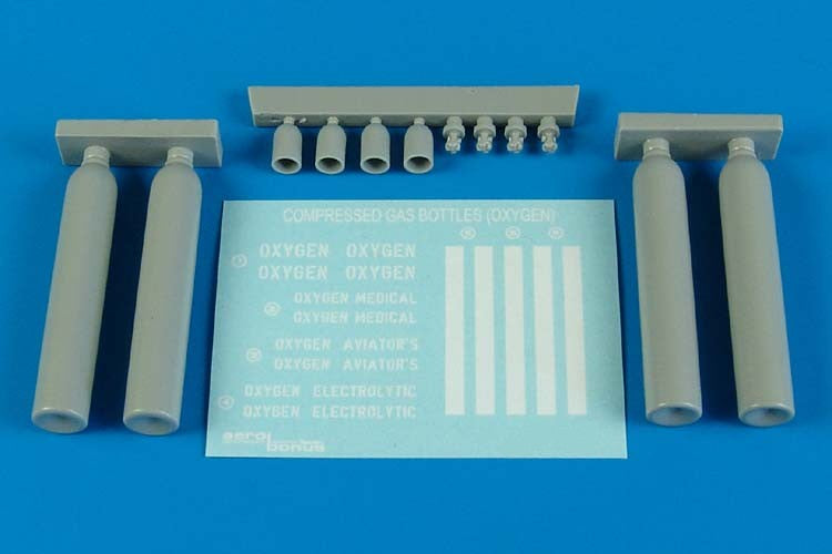 1/48 Compressed Oxygen Gas Bottles
