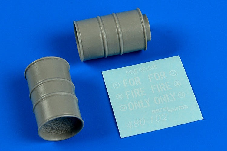 1/48 Fire Drums (2)
