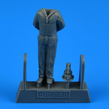 1/48 WWII German Submarine Type VIIC Kriegsmarine Ceremony Sailor #2 for TSM