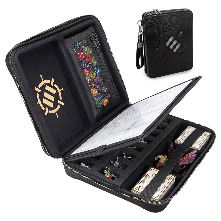 Enhance: RPG Organizer Case Collector's Edition Black By Enhance Gaming