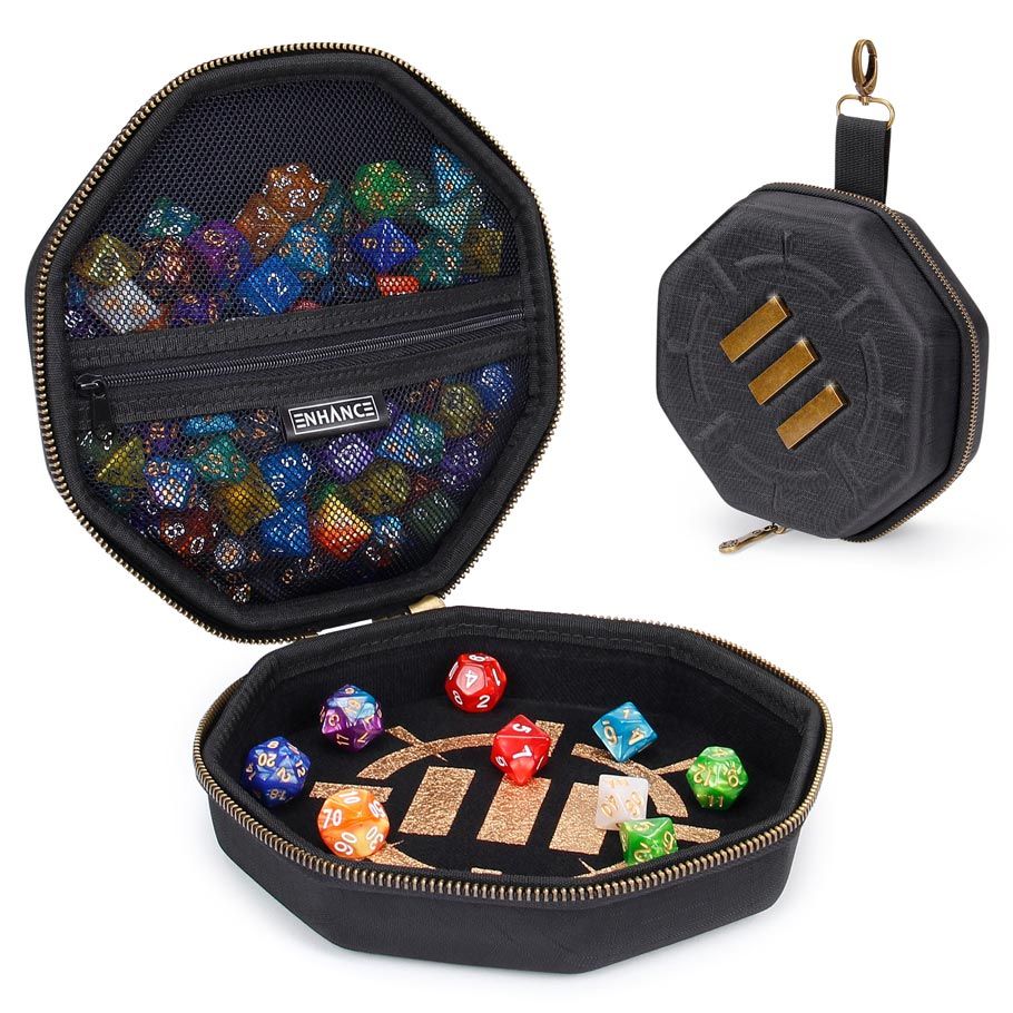 Enhance: Dice Case & Rolling Tray - Cats In Hat Inc.