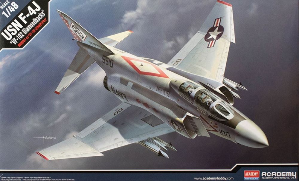1/48 F4J VF102 Diamondbacks USN Fighter