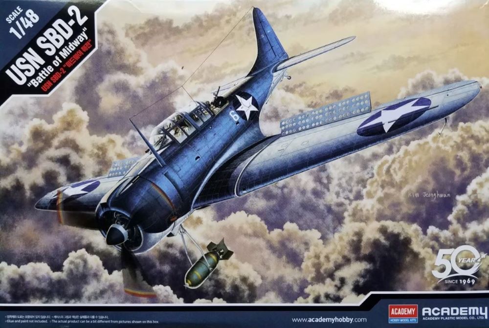 1/48 SBD2 USN Bomber Battle of Midway