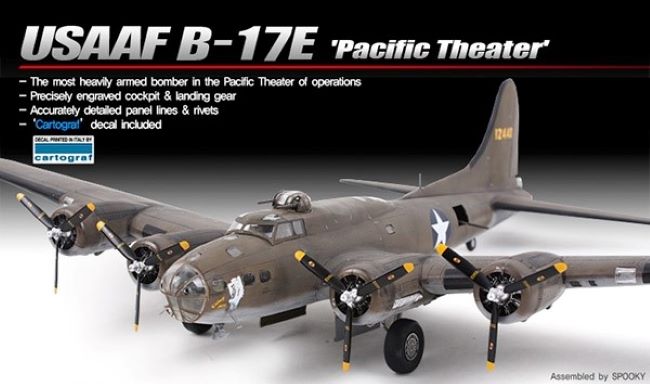 1/72 B17E Pacific Theater USAAF Bomber