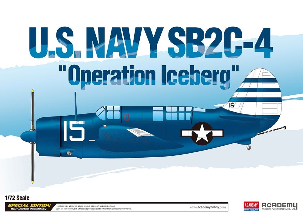 1/72 SB2C4 Operation Iceberg USN Bomber (Special Edition)