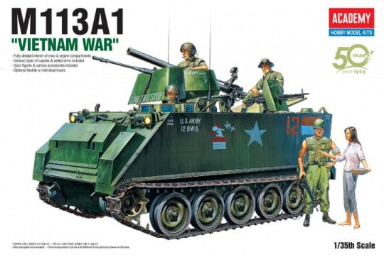 1/35 M113A1 Vietnam APC w/5 Figures