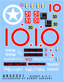 1/35 13/18 Hussars Balaclava M4A2 (Cast Hood) & CYMRU-AM-BYTH M4A2 ARV