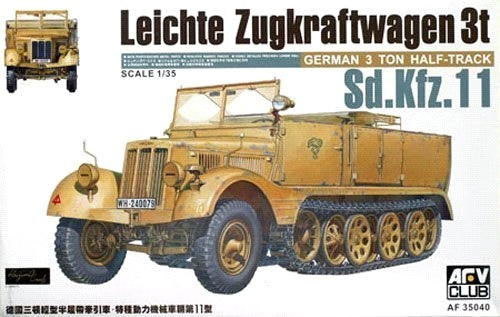 1/35 German SdKfz 11 3-Ton Halftrack