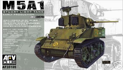 1/35 M5A1 Stuart Light Early Tank