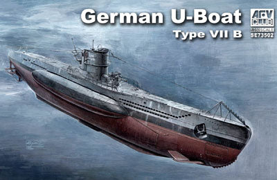 1/350 German U-Boat Type VIIB Submarine