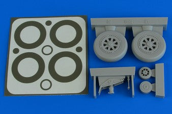 1/32 A1H Skyraider Wheels & Paint Masks For TSM