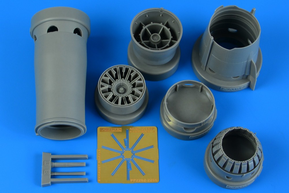 1/32 MiG21MF Fishbed J Exhaust Nozzle Closed For TSM