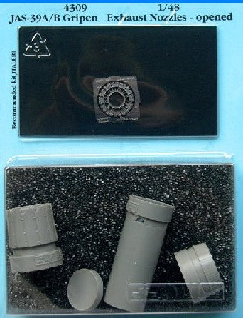 1/48 JAS39A/B Gripen Exhaust Nozzles Opened For ITA